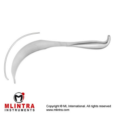 Leriche Retractor Stainless Steel, 25.5 cm - 10" Blade Width 45 mm Leriche Retractor Stainless Steel, 25.5 cm - 10" Blade Width 45 mm